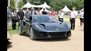 Lotus Emira - first car to run up the hill at Goodwood Festival Of  Speed 2021