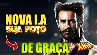 [Grátis Ilimitado] NOVA INTELIGÊNCIA ARTIFICIAL GRÁTIS pra criar FOTO PRÓPRIA App do momento!!!