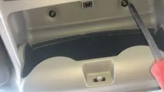 Как снять плафон салона хендай Элантра хд