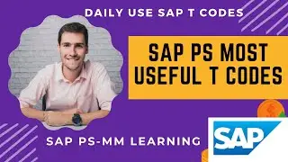 Most Useful SAP PS T Codes II Most Important SAP T Codes II SAP Project System MM Important T Code I