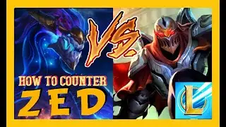 WILD RIFT: HOW TO COUNTER ZED | AURELION SOL VS ZED | PITS WILD RIFT