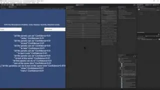 Unity: Speech Detection for Edit Mode