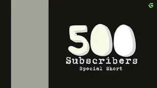 Thanks For 500 Subscribers !!!  || Green Screen Tutorial #Shorts