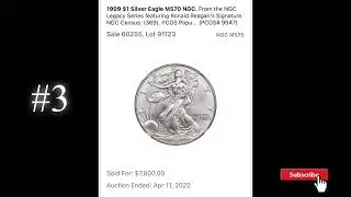 Top 10 Modern Coins Auction (04-11-2022)