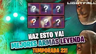 MEJORES ARMAS LEYENDA TEMP. 22! Destiny 2 Lightfall