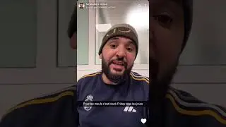 Mohamed Henni réagit au Black Friday !! 😂😂