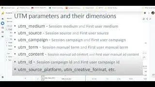 GA4 UTM Parameters