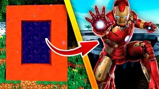COMO FAZER UM PORTAL PARA O MUNDO DO HOMEM DE FERRO !!