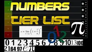 Numbers Tier List