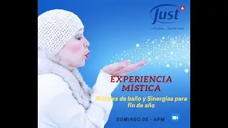 Experiencia mística. Rituales de baño y sinergias de fin de año.
