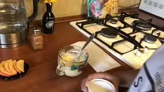 Яблочный Спас. Яблочный пирог в кружке.
