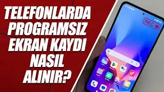 TELEFONLARDA PROGRAMSIZ EKRAN KAYDI NASIL ALINIR? (ANDROİD)