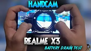 Realme X3 Pubg Mobile Battery Drain Test  Handcam 4 Finger + Always On Gyro #5