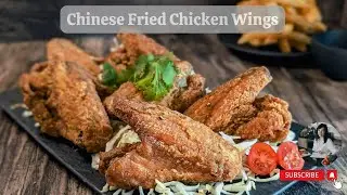 Eggless Chinese Deep Fried Wings| Better than takeout