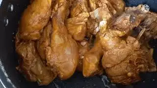 MY WAY OF COOKING ADOBONG MANOK NA MAY  KUNTING SABAW