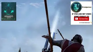 LIGHT SABER MOMENT IN ASSASSINS CREED VALHALLA USING THE FANTASTICAL ELEMENTAL CLAYMORE