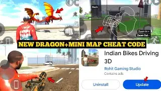 Indian Bike Driving 3D New Dragon Spawn Cheat Code 🤯🔥| All New Secret Cheat Code | Harsh in Game