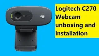Logitech C270 HD Webcam | Desktop or Laptop Webcam