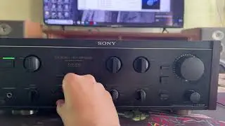 Усилитель SONY TA F555ESX хороший звук за копейки