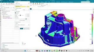Identification of the parting line from STL data and verification through analysis using Siemens NX