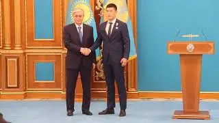 НАГРАЖДЕНИЕ ОТ ПРЕЗИДЕНТА РЕСПУБЛИКИ КАЗАХСТАН