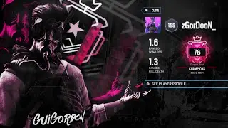 Peguei Championss Highlights [ R6 PS4 ] Gui Gordon