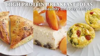 High Protein Breakfast Ideas – 3 cottage cheese and egg recipes that aren't boring