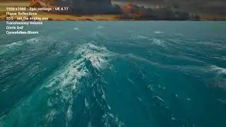 UE4 - Ocean Seasons - Tessendorf FFT Ocean Shader - WIP