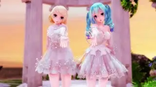 【MMD】Orange (RUS Cover by Sati Akura)【Miku Luka Rin Haku】(EN/日本/한국어/中文/русский sub) [4K]