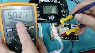 맥주가공기 컨트롤러수리 BrewZilla 전자회로수리