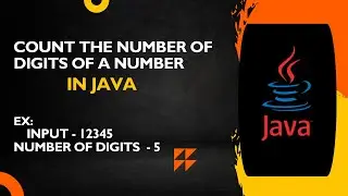 Digit Counter in Java | Interview Question Explained