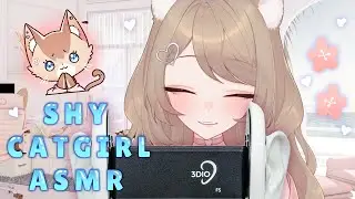 【ASMR】Shy Catgirl VTuber tries out 3DIO Microphone