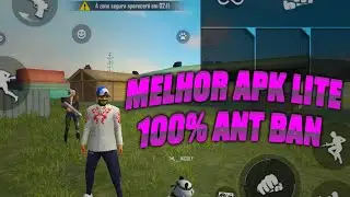 SAIU!! MELHOR APK LITE FREE FIRE SUPER OTIMIZADO - 100% ANT BAN