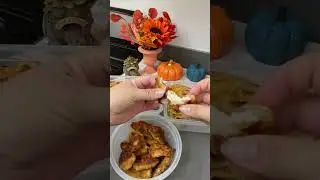 Preparing food in advance - chicken strips, chicken chopped cutlets and hash browns