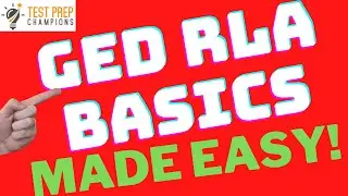GED Reasoning through Language Arts RLA Basics for Beginners to Move Ahead in 2023