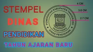 stempel Dinas - Dinas Pendidikan