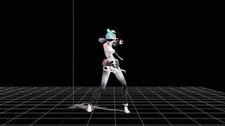 MMD Dance Animation: Swish Swish front view