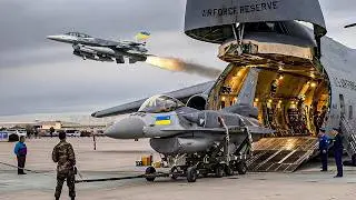 Russia Panic! F-16 Predator Arrives in Ukraine and Takes Off at Full Speed