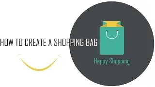 How to design a shopping bag in adobe illustrator