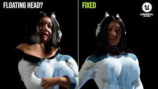 How to fix metahuman Head Detachment in Unreal Engine 5