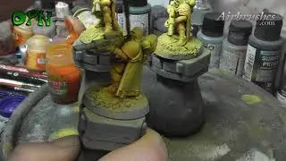 HOW TO PAINT IMPERIAL FISTS WITH CAMO CLOAKS