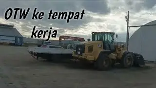 perjalanan ke tempat kerja