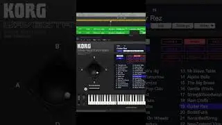 Korg WaveStation AU | Guitar Rez | Hidden Gem Patch