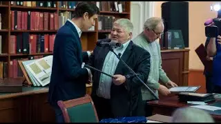 Лауреат Премии имени Н С  Лескова «Очарованный странник» за 2018 год Сергей Шаргунов