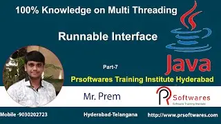 Runnable interface in java | Multi threading in java