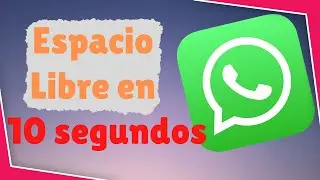 Mi whatsapp esta lleno de mensajes | TE ENSEÑO como liberar espacio de whatsapp en iphone