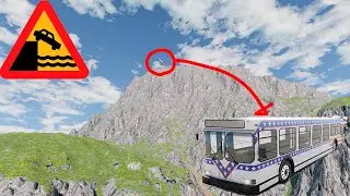 Cars vs Cliff Drops #13 - #BeamNGDRIVE | Chaos Roads