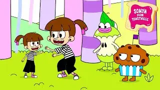 Sonya - Monya funny adventures | New animated series for kids | Sonya from Toastville