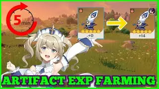Artifact EXP Farming In 5 Minutes Genshin Impact