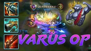 Machine Gun Varus URF  🔥 Ultra Rapid Fire LoL